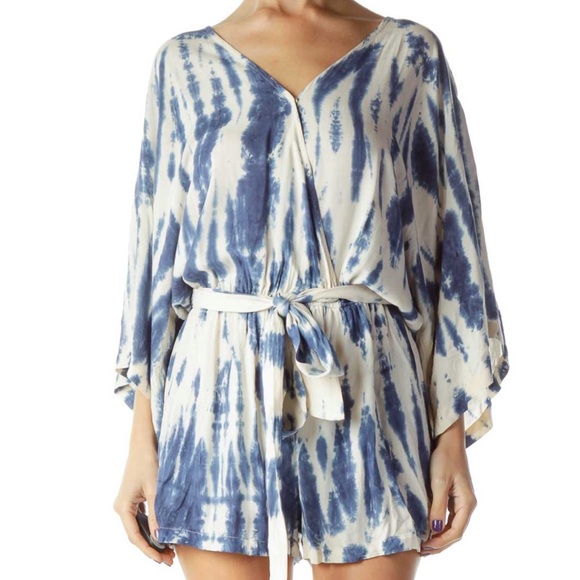 Lulus Pants - Lulu's tie dye romper